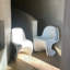 Chaise d'appoint en S finition mate-424284866-424669246