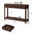 Denise 47.2" Console Table with 3 Fluted Drawers-468945039