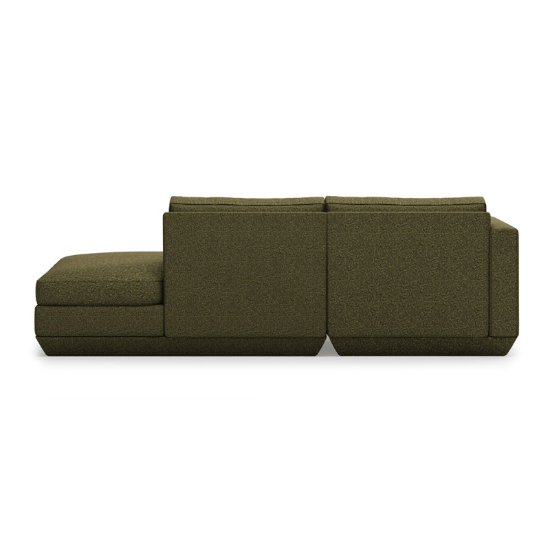 Podium Modular 2 PC Lounge Sofa, Right Hand Facing, Copenhagen Terra