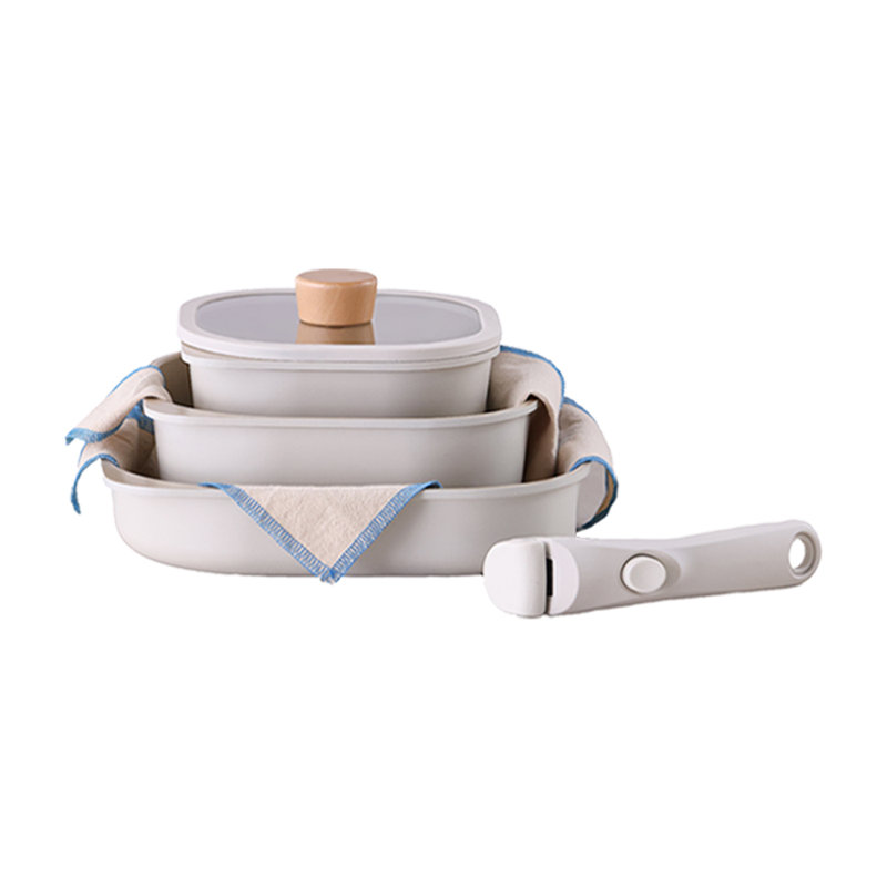 Ensemble 7 pièces Fika Objet Comfort, Ivoire ivoire