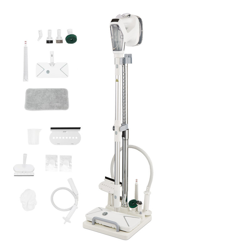 GEEPAS Steam Mop & Handheld Steam Cleaner Multifunctional Kills 99.9% Germs Bacteria 1500W