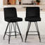 Tabouret de comptoir pivotant 26 po Julie-1747269408-1790014609
