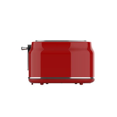 Culinary Chef, 2 Slice Toaster, Retro Design, Black