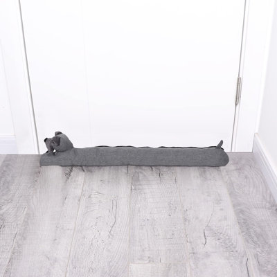 Dog-Shaped Draft Stopper 35”