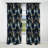 Midnight Mirage Moody Patterns II - Damask Curtain - Blackout Damask Curtain - 1 Panels-107548594