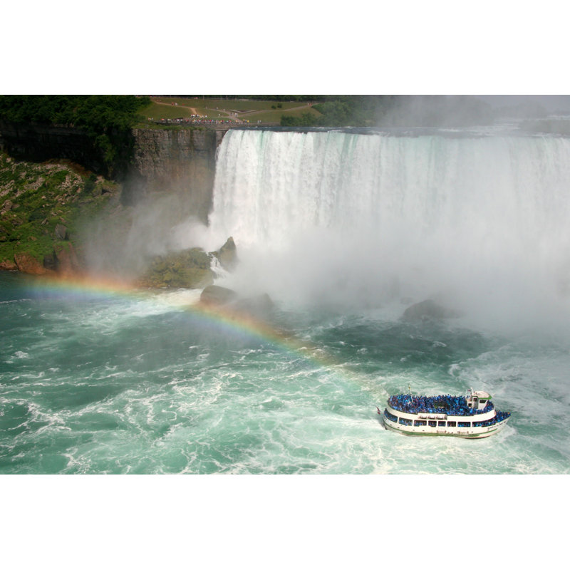 Chutes du Niagara par Jilllang - Photographie sur toile tendue, H 8 po x l 12 po