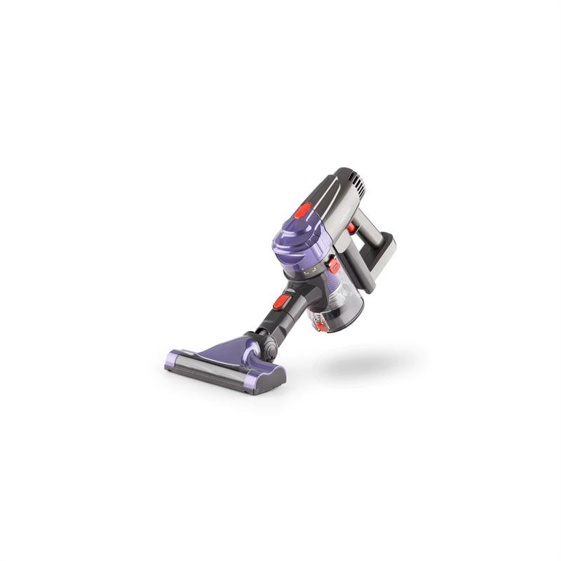 OneConcept Cordless Bagless Handheld Vacuum, Purple/Silver