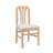Upholstered Slat Back Side Chair-815176527