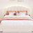 Upholstered Bed Frame With LED Lights, Modern Upholstered Princess Bed With Crown Headboard (Bed)-937374964-937374960
