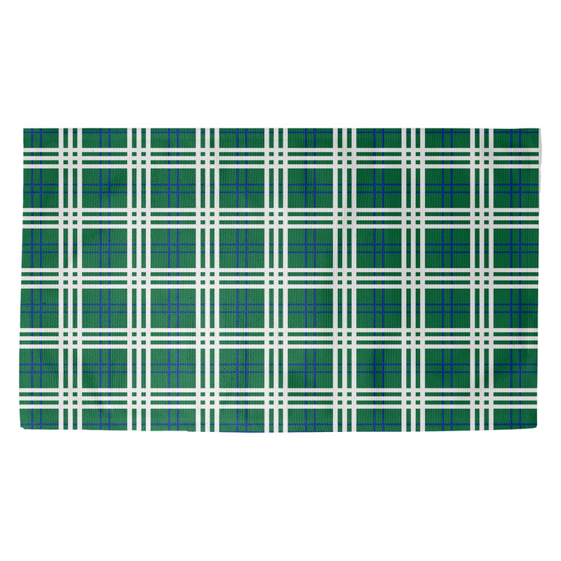 Plaid Indoor Rug, Rectangle 5' x 7'