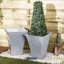  4 Piece Plastic Plant Pot Set-570899984-570663391