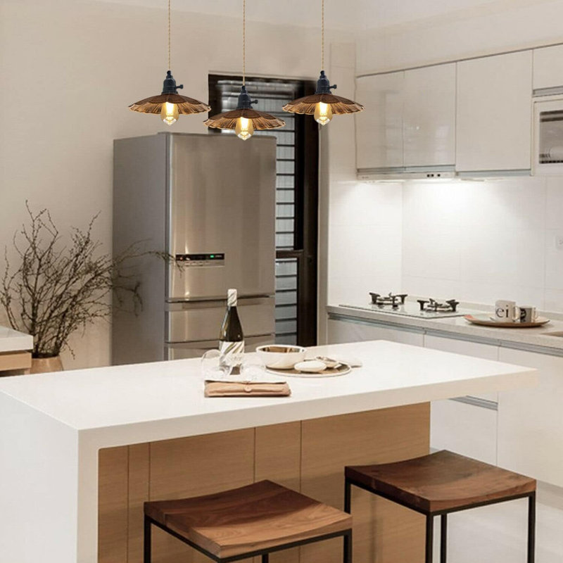 Antanasia 3 - Light Brushed Copper Caged Pendant