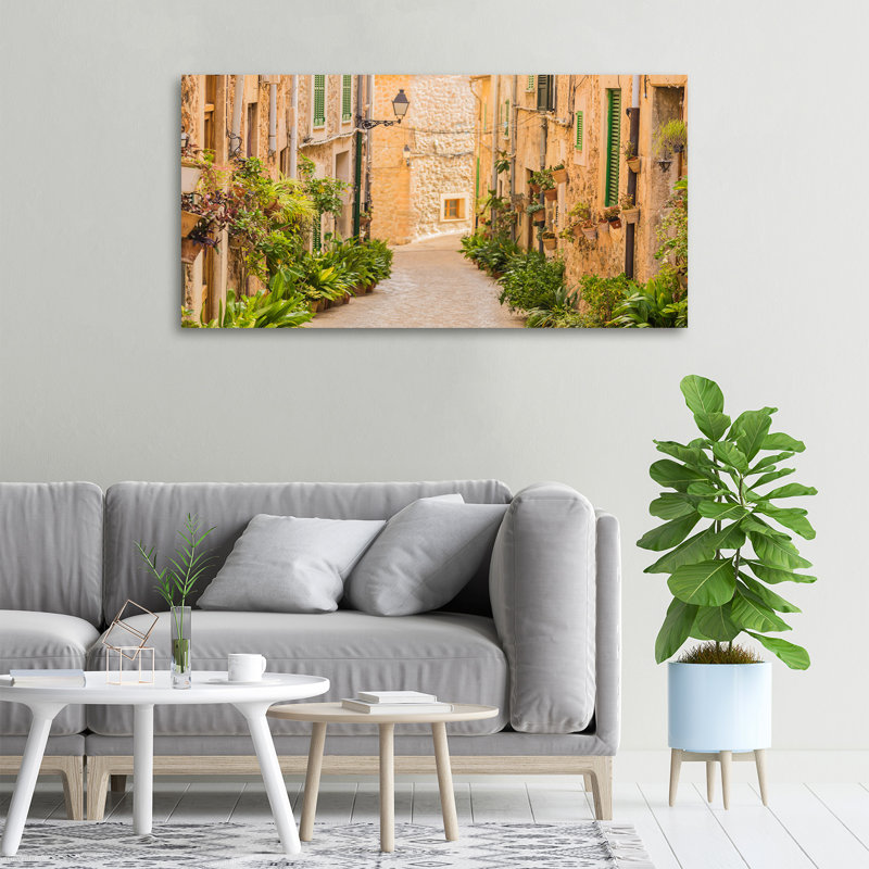 Historic Streets - Print, 70cm H x 100cm W x 4cm D, Glass
