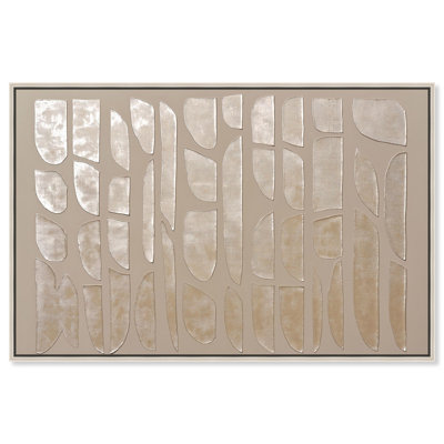 Textured Tiles Canvas Textured Abstract by