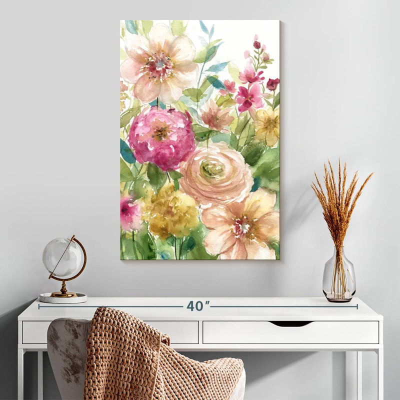 Harnek Jardin De Fleurs, 30" H x 20" W