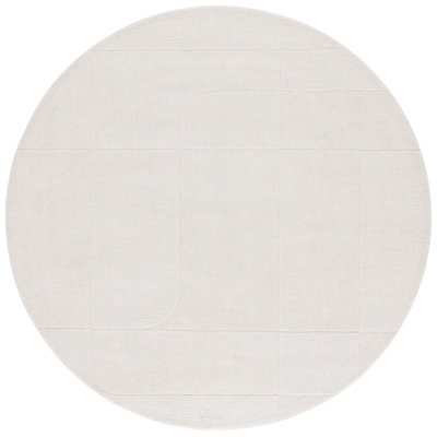 Kyrie Ivory Hand-Loomed Wool Rug