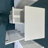 Bathroom Storage Cabinet With 4 Drawers And 1 Door, Freestanding Wooden Floor Organizer For Bathroom, Narrow Storage Cabinet For Small Spaces, Entryway, Living Room Or Hallway, White