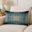 Gris / bleu / bleu sarcelle abstrait