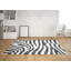 Tapis rectangulaire unique en peau de vache Swynford-99466305