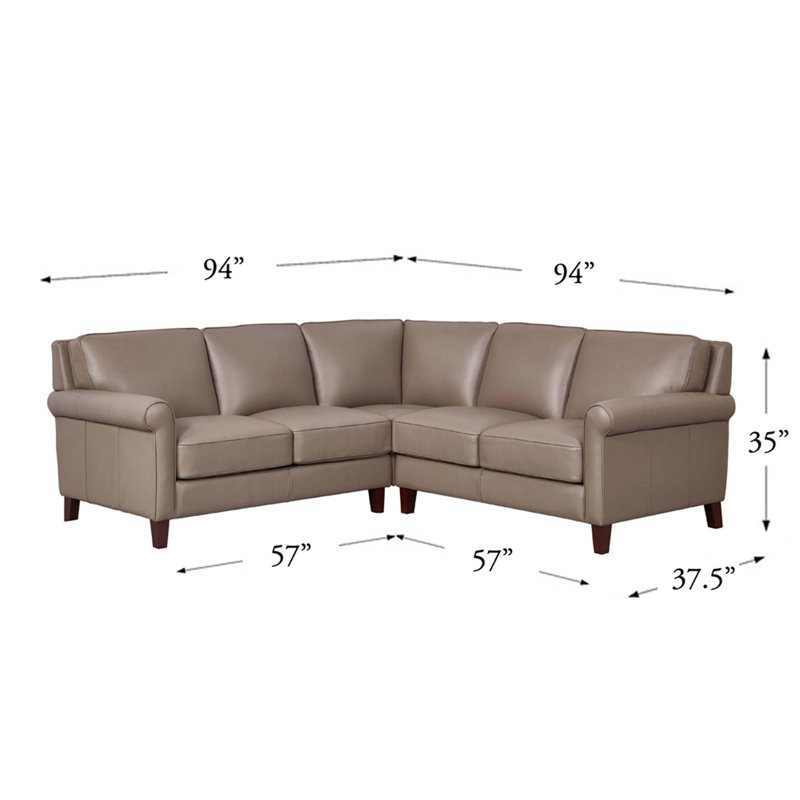 Laguna Leather Sectional