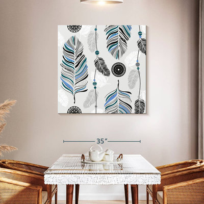 Motif de plumes Kerner