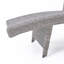 Chaise longue en osier Crete