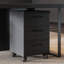 Black Rectangular Solid Wood Writing desk with drawers desk-1932095805