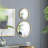 Round Mirror, Circle Mirror With Iron Frame-1052286339