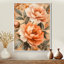 Pe pivoines Autumn Blooms Serenade II - pivoines, art mural