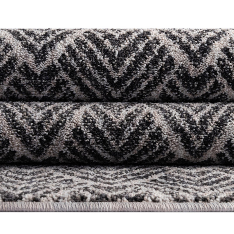 Abstract Indoor Rug, Round 7'