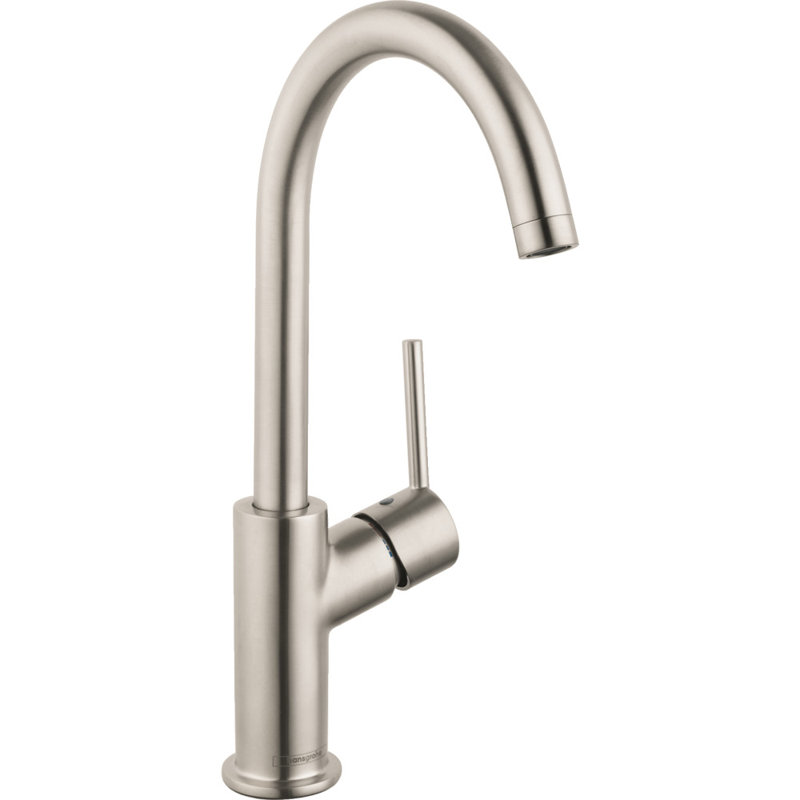 Talis S Single Handle Kitchen Faucet, Brushed Nickel