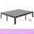 0.3" Split Bunkie Board, Foldable Bed Support Panels, Low Profile Mattress Support with Cover-253280520