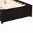 Twin Platform Storage Bed Wood Bed Frame with Two Drawers and Headboard-135106973