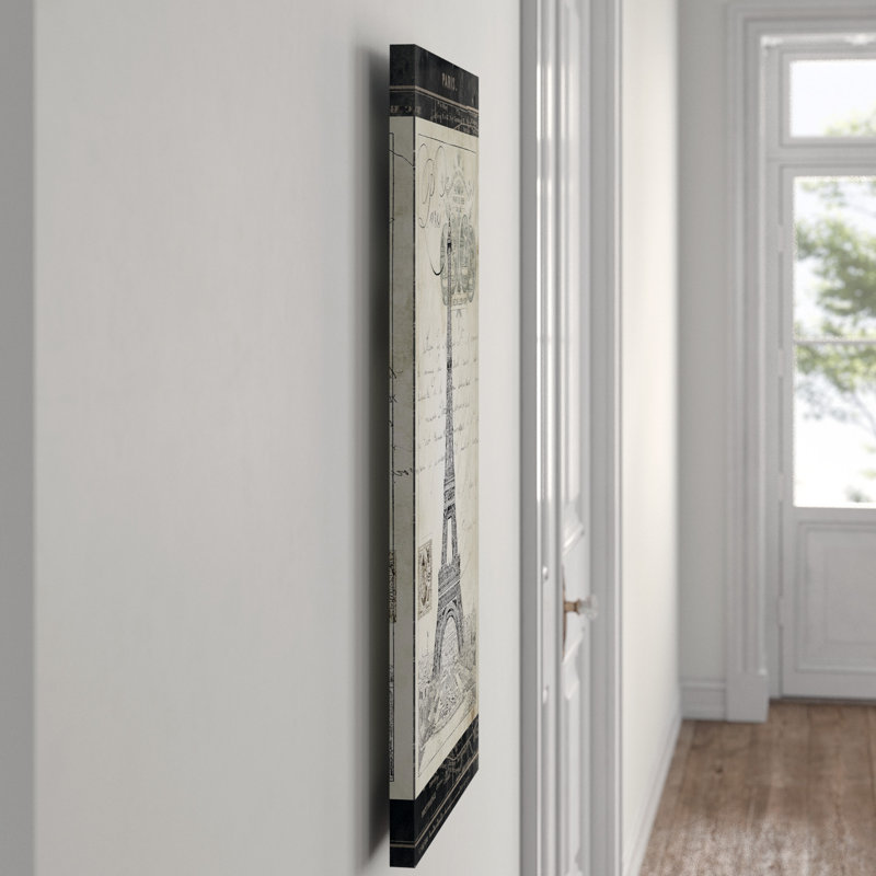 « paris exposition : tour eiffel », reproduction d’impression sur toile tendue, H 60 po x l 30 po
