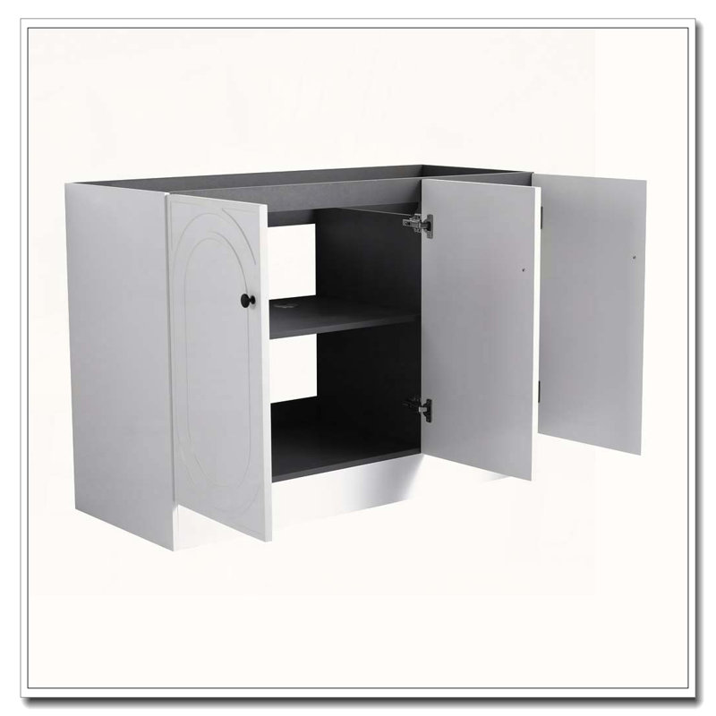 Freestanding Bathroom Vanity With Soft Close Cabinet Doors Without Sink, White