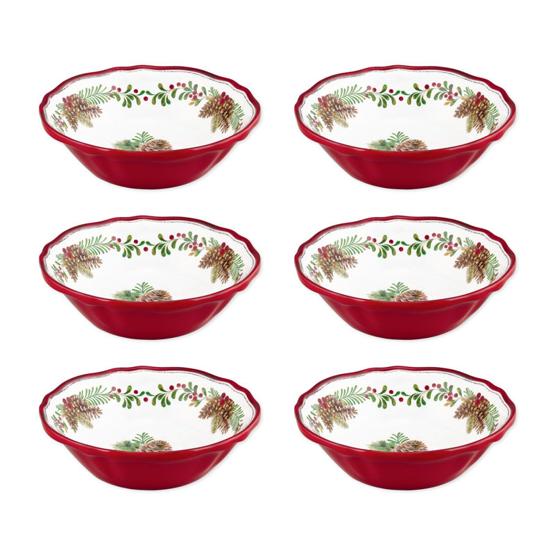 6 Piece Dining Salad Bowl Set