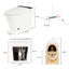 Toilette intelligente à siège chauffant