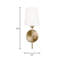 Agathon Dimmable Bath Sconce-54268914-54268912