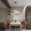 1 - Light Natural LED Chandelier Pendant-786629112