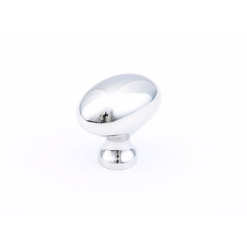 Traditional Round Knob, Polished Nickel