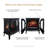 Modern Ember Harlowe 26-in Smart Electric Fireplace Stove Heater - Works with Alexa & Google-105325478
