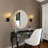 Labonte 1 - Light Dimmable Armed Wall Sconce