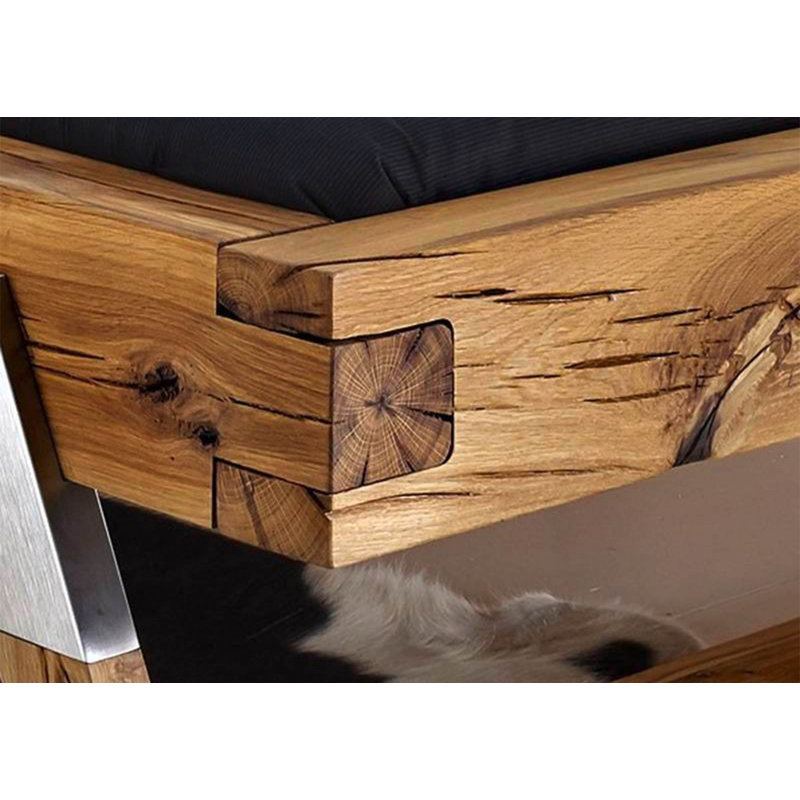 BALKENMÖBEL Solid Wood Bed, European Kingsize (160 x 200cm)