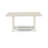 5 Piece Dinette Set for 4 Includes a Rectangle Dining Room Table with V-Legs and 4 Light Beige Linen Fabric Upholstered Chairs, Multi-Color-119647797-57974444