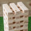 Giant Tumbling Wooden Blocks Garden Party Game