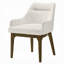 Ensemble de 2 chaises d'appoint Pery Chenille