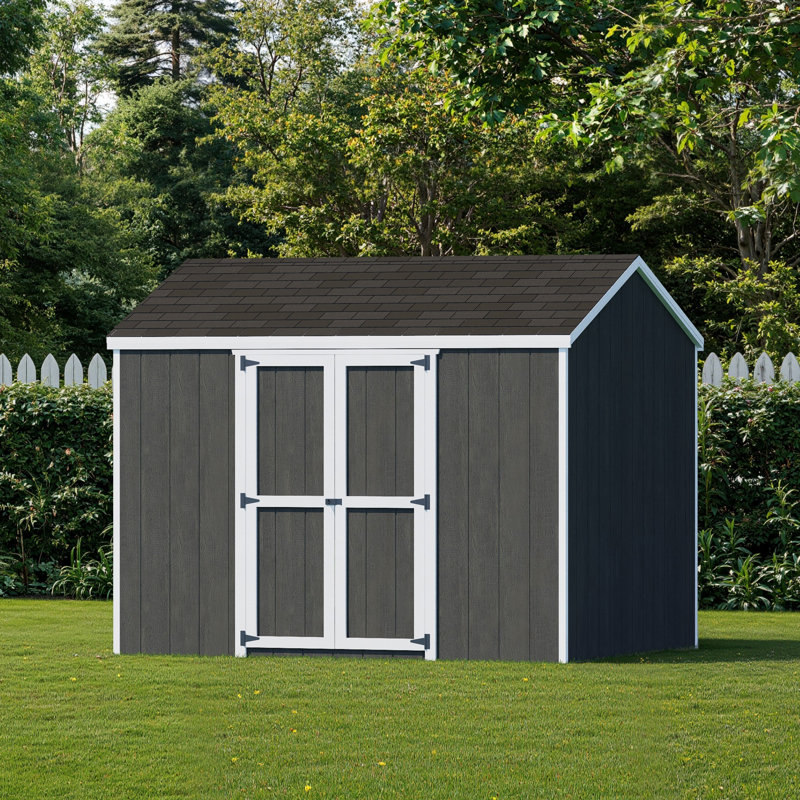 Value Gable Shed With Side Entry, 96.5'' H x 96'' W x 120'' D, No