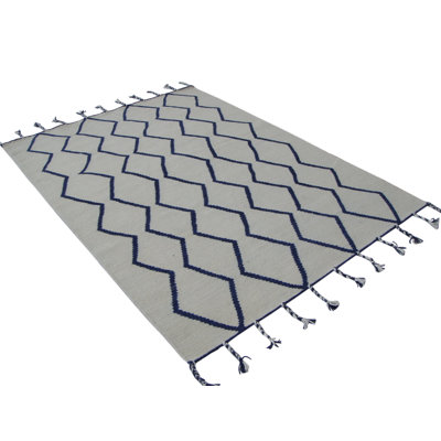 Trumbull Geometric Hand Woven Area Rug