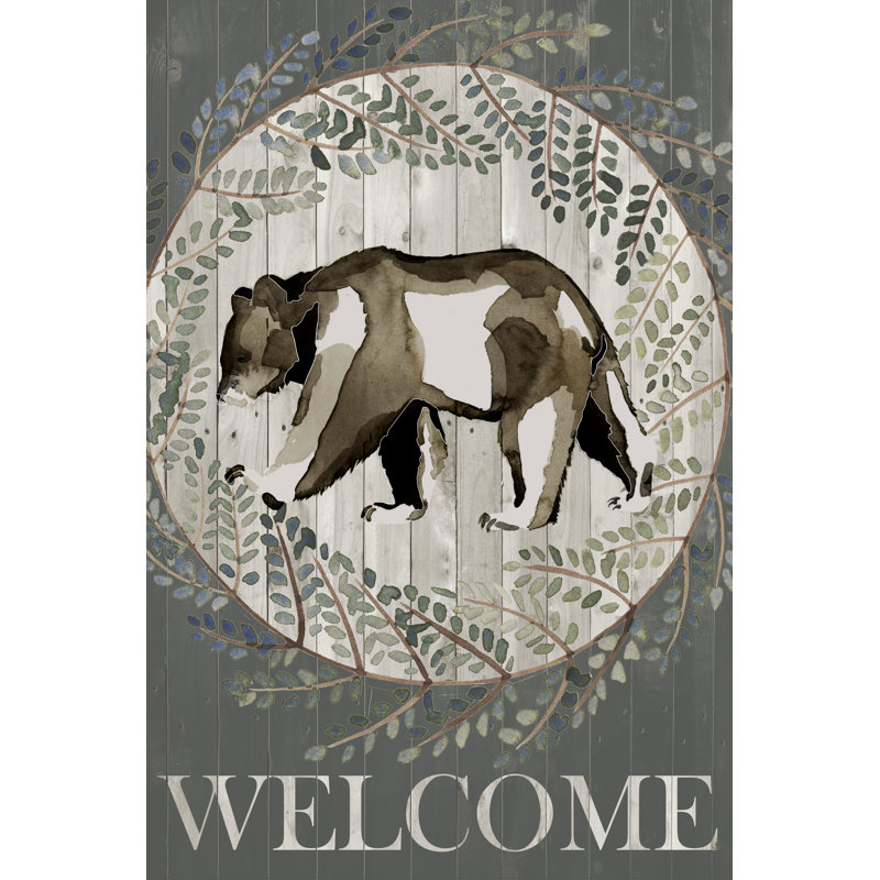 Woodland Welcome III by Grace Popp -  Graphic Art, 46 cm H x 30 cm W, Wrapped Canvas