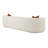 Tov Furniture Fickle Cream Boucle 2-Piece Modular LAF Sofa-1045030681
